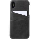 Universal Sort Mobiltilbehør Universal Card Holder Leather Case for iPhone X/XS