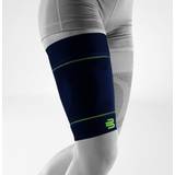 Blå Arm- & Benvarmere Bauerfeind Sports compression sleeves upper leg long