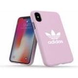 Adidas Pink Covers & Etuier adidas 31642, Cover, Apple, iPhone X/Xs, 14,7 cm (5.8) Lyserød, Hvid