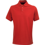 Off-Shoulder - Rød Tøj Acode Heavy Poloshirt - Red