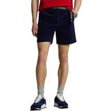 Polo Ralph Lauren Gul Bukser & Shorts Polo Ralph Lauren Lærredsbukser 'TRAILSTERS' mørkeblå lysegrøn