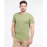 Barbour T-shirts Barbour Lifestyle Sports Tee Burnt Olive