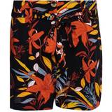 Gul - Viskose Bukser & Shorts Superdry Printed Paperbag Shorts