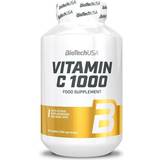 BioTechUSA Vitamin C 1000, Food Supplement Tablets, Contain 1000 mg Vitamin C with Rosehip, elderflower and bioflavonoids, 100 Tablets