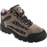 Snørestøvler Dek Womens/Ladies Grassmere Lace-Up Ankle Trek & Trail Boots (7 UK) (Grey/Pink)