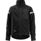 Drenge Fleecetøj Snickers Workwear Junior 7507 AllroundWork Windproof Jacket - Black