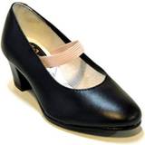 35 - Gummi Højhælede sko Zapatos Flamenca Dance W - Black