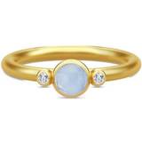 Julie Sandlau Ringe Julie Sandlau Little Prime Ring - Gold/Blue/Transparent