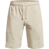 Brun - Fitness - Herre - XL Shorts Under Armour Men's Rival Terry Shorts Stone Onyx