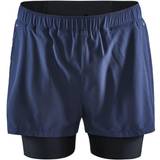 Gul - Polyester Bukser & Shorts Craft Sportswear Advanced Essence 2-in-1 Stretch Løbeshorts Herre