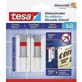 Billedkroge TESA Justerbar klæbeskrue til fliser og metal (3 kg) 2-Pack Billedkrog