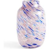 Blå Brugskunst Hay Splash Vase 30cm