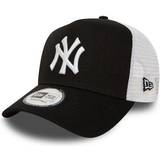 New Era Kid's Trucker New York Yankees Cap - White/Black
