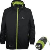 Udendørsjakker - Unisex Trespass Qikpac Rain jacket Unisex- Black