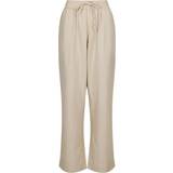 Dame Bukser Neo Noir Neo Noir Sonar Linen Pants - Sand