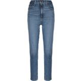 Levi's 32 - Dame - Firkantet Jeans Levi's Højtaljede mom-jeans mellemvask-Blå indigo