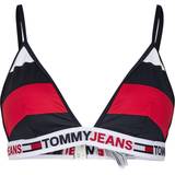 Tommy Hilfiger Dame Badetøj Tommy Hilfiger Fixed Triangle Bikini Top DESERT SKY