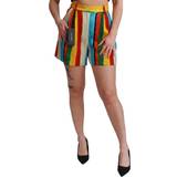 38 - Bomuld - Gul Bukser & Shorts Dolce & Gabbana Womens Women Shorts Cotton (Women's)