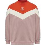 Orange Sweatshirts Børnetøj Hummel Alvilda Sweatshirt - Woodrose (213535-4852)