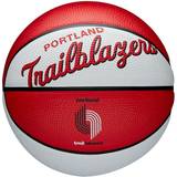 3 - Hvid Basketbolde Wilson Portland Trail Blazers Retro