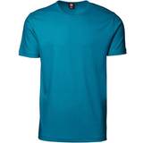 L - Turkis T-shirts & Toppe ID Interlock T-shirt - Turquoise