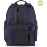Piquadro Tasker Piquadro Ca4439Br2Bm/Blu Zaino Iconico All-Tech In Pelle E Tessuto 42021299 Briefcase, Suitcase, Document Holder In Nylon And Leather