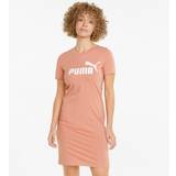 Puma Elastan/Lycra/Spandex Kjoler Puma Essentials Women's Slim Tee Dress, Rosette
