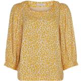 Dame - Gul - M Bluser IN FRONT Elsi Blouse - Yellow