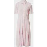 Ballonærmer - Pink - Prikkede Tøj Nümph Nucrincle Dress - Mangano Calcite