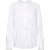 Saint Tropez Bomuld Kjoler Saint Tropez KeikoSZ Shirt Bright – Bright white