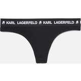 Karl Lagerfeld Grå Undertøj Karl Lagerfeld Logo Thong