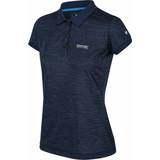 16 - Dame - Gul Overdele Regatta Womens Remex II Polo T-Shirt
