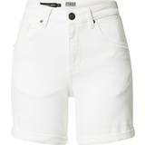 26 - Elastan/Lycra/Spandex - Hvid Bukser & Shorts Urban Classics Ladies Ladies Organic Stretch Denim 5 Pocket Shorts washed