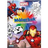 Marvel Malebøger Marvel målarbok