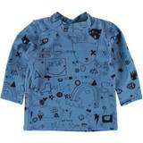 24-36M UV-trøjer Børnetøj Soft Gallery Plain Langærmet T-Shirt, Rosa