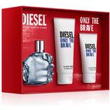 Diesel Herre Gaveæsker Diesel Only The Brave Gift Set EdT 75ml + Shower Gel 100ml + Shower Gel 50ml