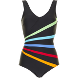 44 - Elastan/Lycra/Spandex - Grøn Badedragter Saltabad Rainbow