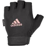 Dame - M - Pink Handsker & Vanter adidas Adjustable Essential Fitness Gloves