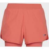 Tommy Hilfiger Orange Bukser & Shorts Tommy Hilfiger Sport 2-In-1 Shorts CRYSTAL CORAL