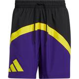 adidas Galaxy Basketball Shorts Men - Black/Team Colleg Purple