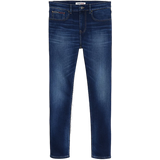 Tommy Hilfiger Stretch Bukser & Shorts Tommy Hilfiger Slim Fit Tapered Faded Jeans - Aspen Dark Blue