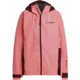 Gore-Tex - Pink Tøj adidas Terrex Gore-Tex Paclite Rain Jacket - Acid Red/Shadow Red