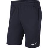Blå - Polyester Shorts Nike Men's Dri-FIT Park 20 - Navy/White
