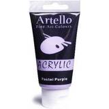 Lilla Akrylmaling Artello acrylic 75ml Pastel Purple"