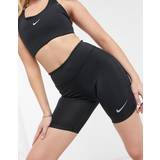Nike Sorte leggingshorts med mini-swoosh
