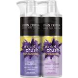 John Frieda Gaveæsker & Sæt John Frieda Sheer Blonde Correcting Purple Shampoo & Conditioner Twin Pack