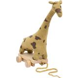 Smallstuff Dukkehusmøbler Legetøj Smallstuff Pull Along Giraffe