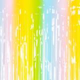 Gul Festgardiner PartyDeco Glimmerforhæng Multifarvet Pastel
