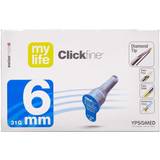 MyLife Måleinstrumenter helbred MyLife Clickfine Penkanyle 31G 6mm 100-pack