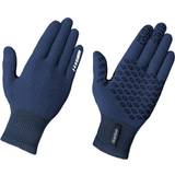 Blå - Dame - XL Handsker Gripgrab Primavera 2 Merino Spring-Autumn Gloves - Navy